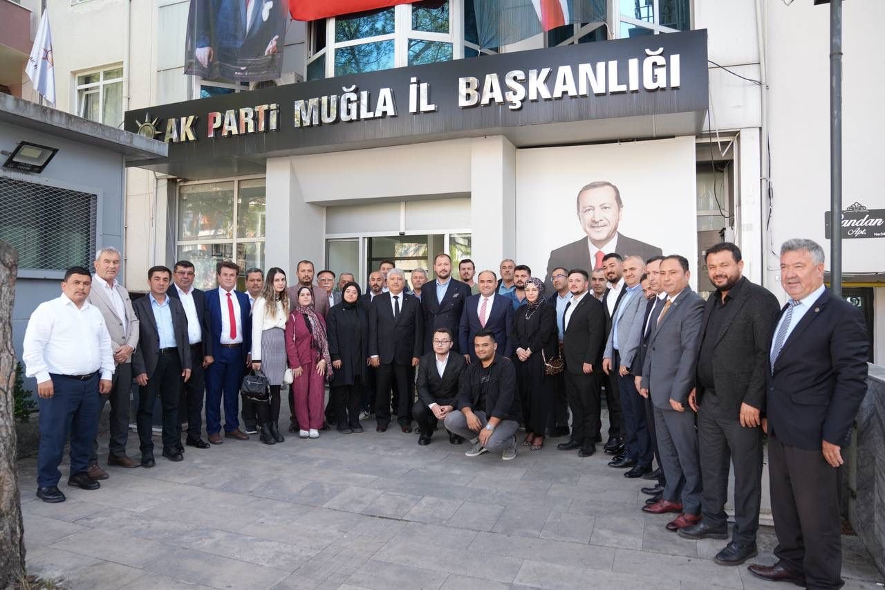 Seydikemer’den Ak Parti Muğla il başkanlığına ziyaret
