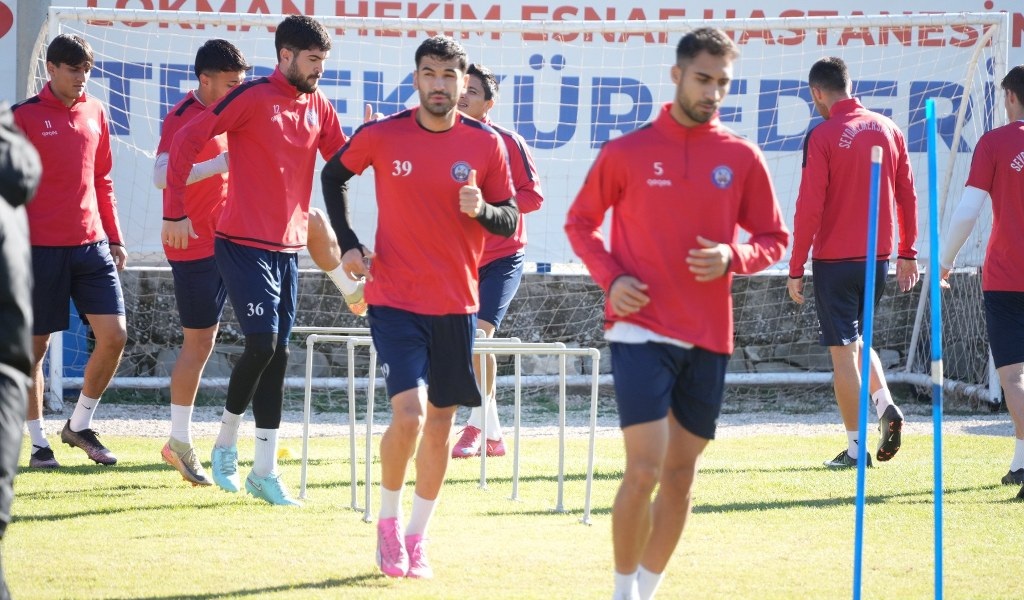 Seydikemerspor Ölüdenizspor maçı hazırlıklarını sürdürüyor