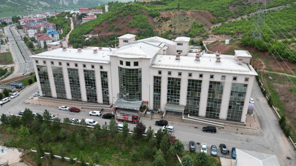 Devlet Hastanesinde yangın çıktı