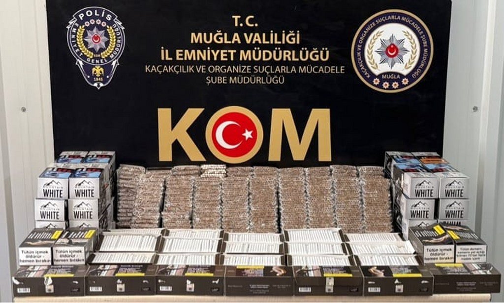 Muğla’da tütün kaçakçılığı operasyonu: 11 gözaltı