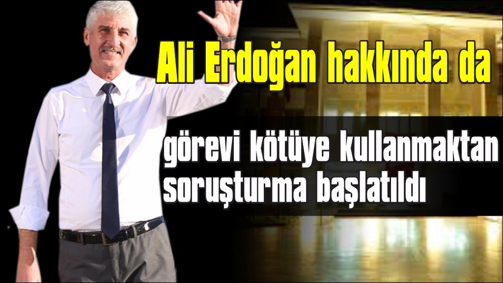 Başkan Erdoğan’a soruşturma başlatıldı, yardımcısı gözaltına alındı