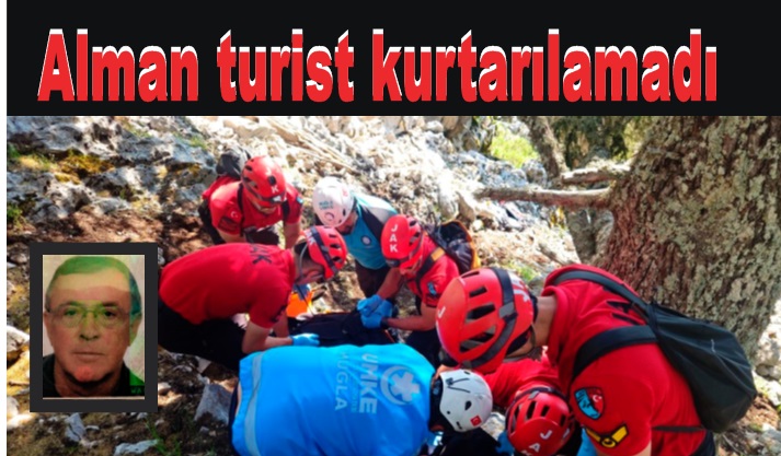 Fethiye'de Alman turist, yamaç paraşütü kazasında hayatını kaybetti