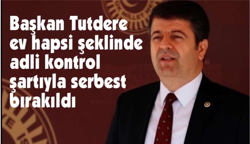 Ev hapsi şeklinde adli kontrol şartıyla serbest bırakıldı