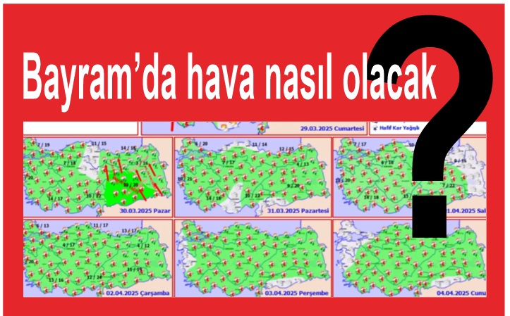 Ramazan Bayramı ile ilgili hava tahmin raporu yayınlandı