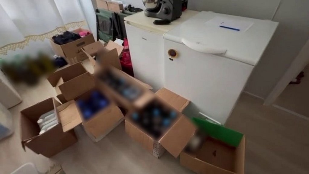 Bidon bidon sahte alkol ele geçirildi