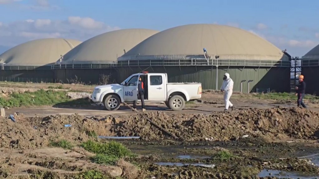 Biyogaz tesisinde 3 işçi zehirlendi