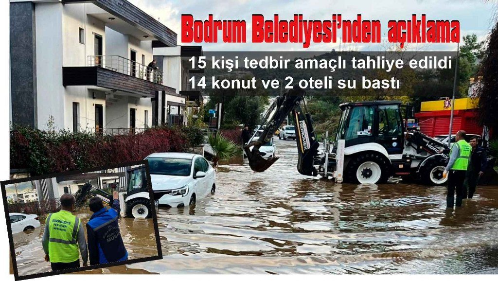 Bodrum Belediyesi’nden açıklama geldi