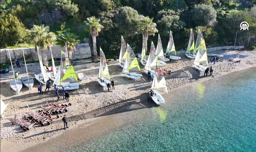 5. BODTO Mandalin Kupası Yelken Yarışları başladı