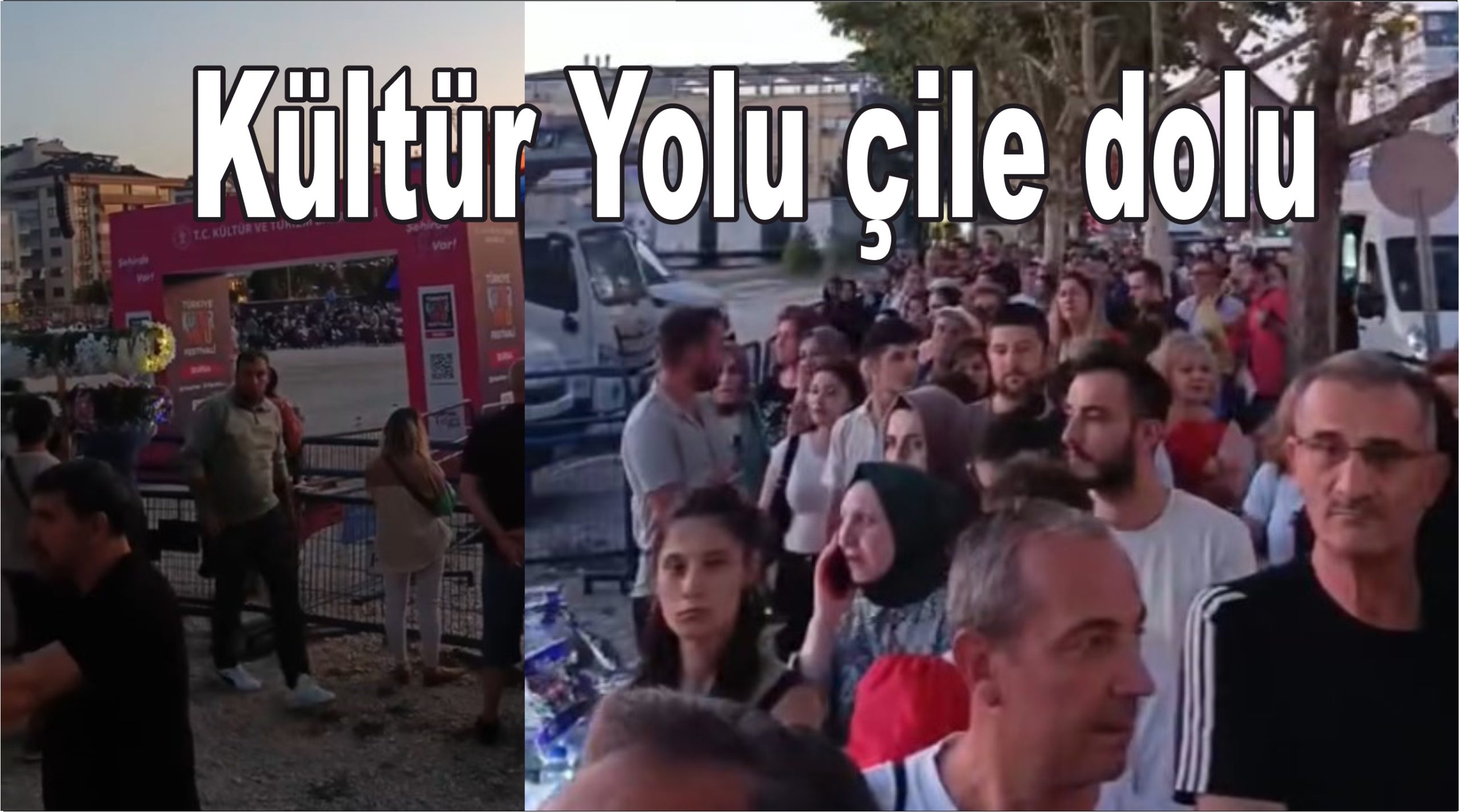 Kültür Yolu Festivali kuyruğu vatandaşları çileden çıkardı