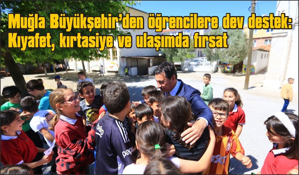 Büyükşehir’den öğrencilere büyük destek