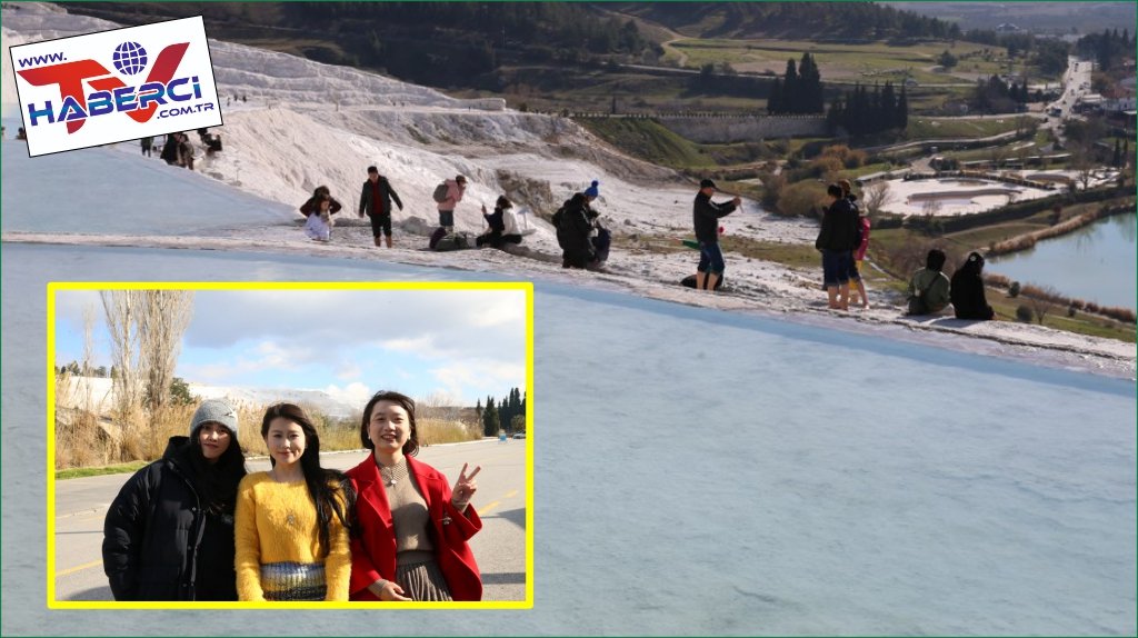 Çinli turistlerin gözdesi Pamukkale'de vize muafiyeti memnuniyeti
