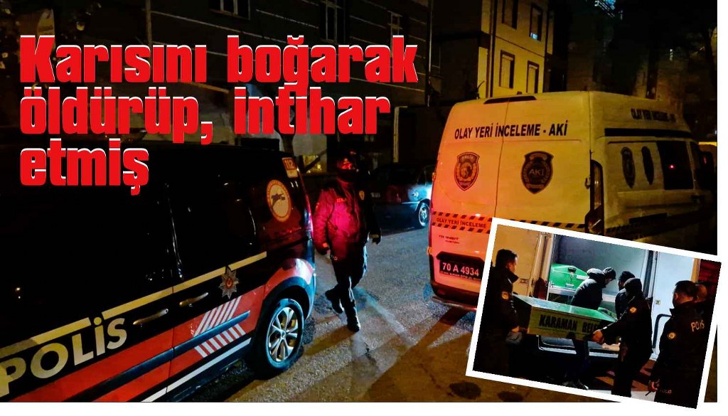 Boşanma aşamasındaki karısını öldürüp, intihar etti