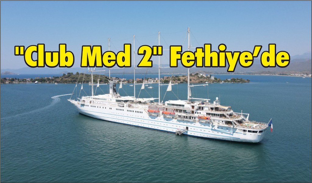 Mega yelkenli yolcu gemisi 