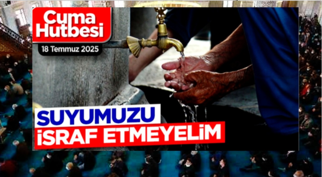 Suyumuzu israf etmeyelim