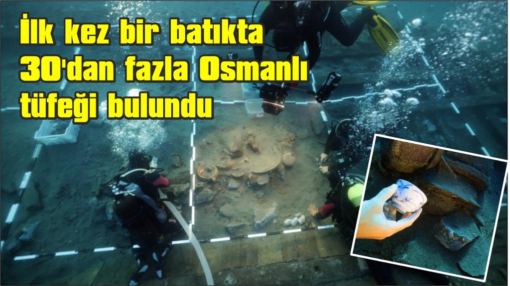 Osmanlı'nın kayıp gemisi Datça açıklarında bulundu