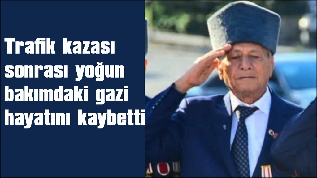 Datça’da Kıbrıs Gazisi trafik kazası sonrası hayatını kaybetti