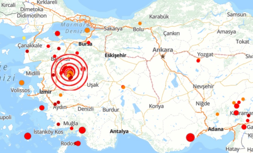 Sındırgı’daki 4.5’lik deprem