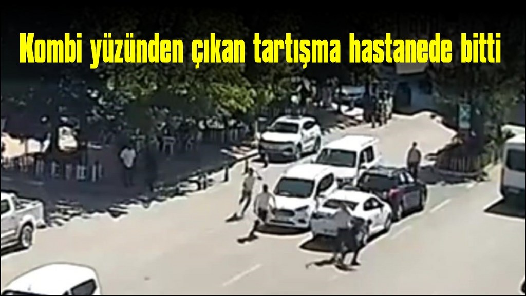 5 kişi kiracıyı cadde ortasında sopalarla dövdü