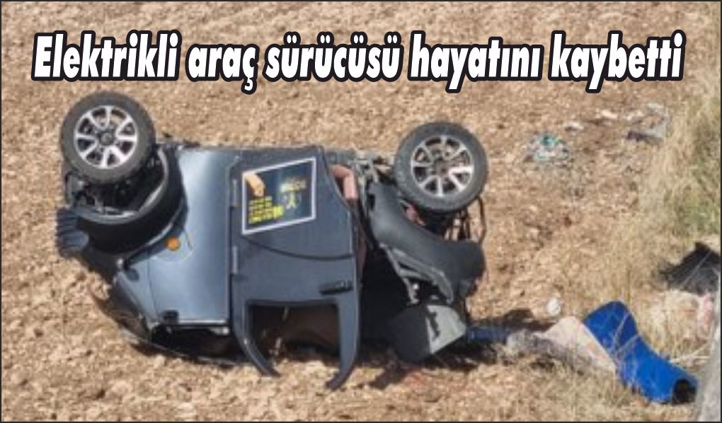 Otomobille çarpışan elektrikli aracın sürücüsü hayatını kaybetti