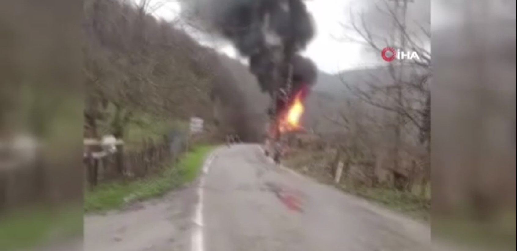 Mutfak tüpünden çıkan yangınla ev küle döndü