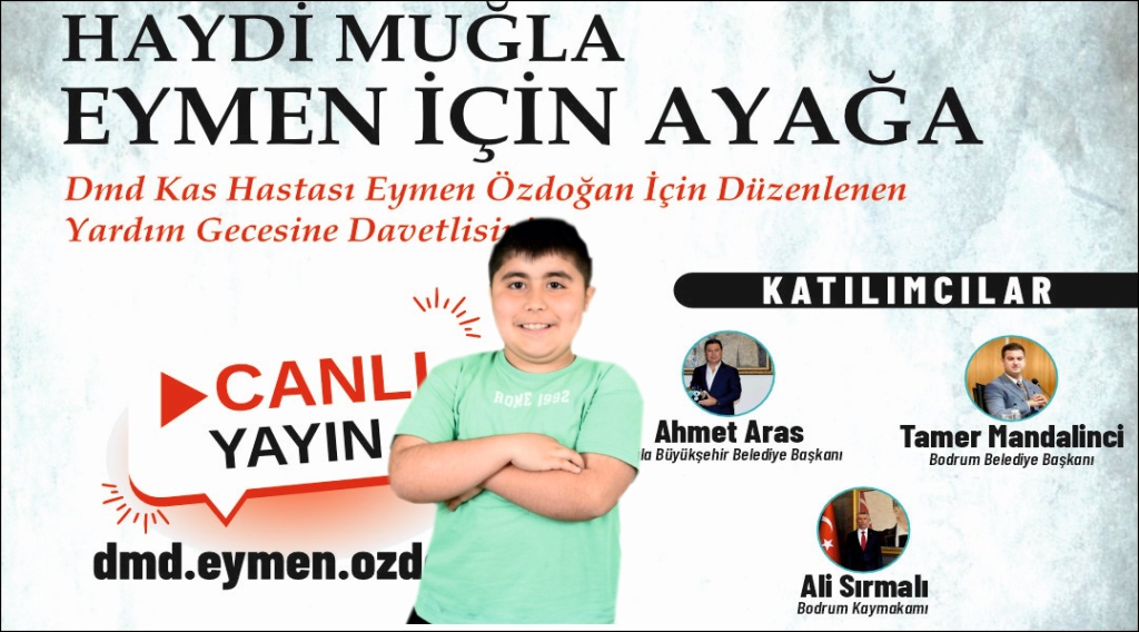 Muğla'da büyük yardım gecesi