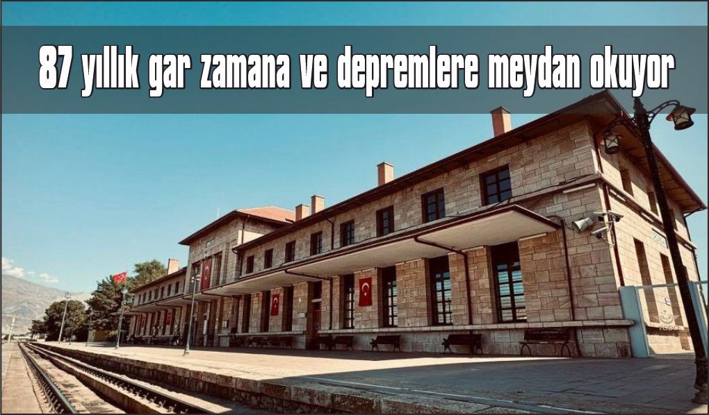 Bu gara ilk tren 1938 yılında ulaştı