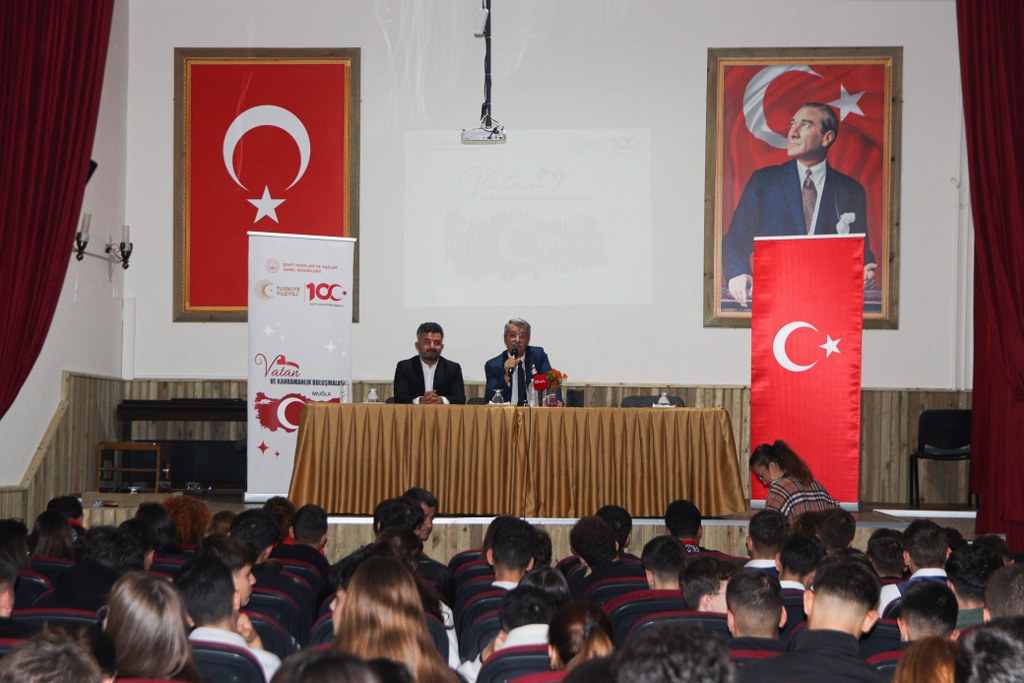 Muğla’da Gaziler öğrencilerle buluştu