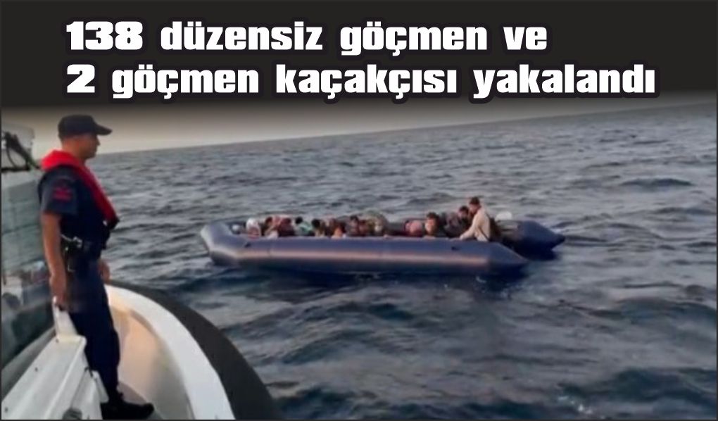 İnsan kaçakçılarına suçüstü