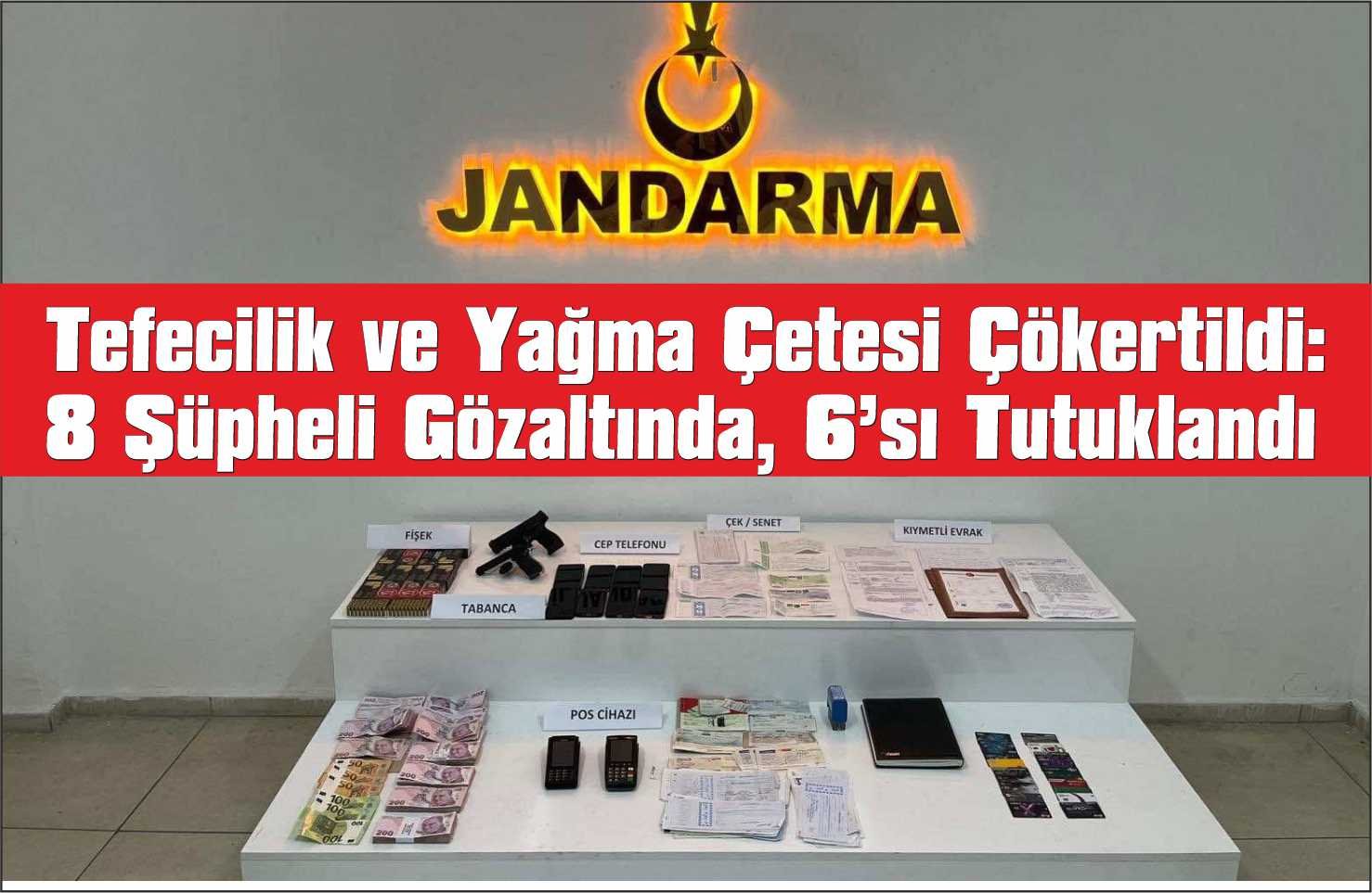 Nitelikli dolandırıcılık çetesine operasyon: 6 tutuklama