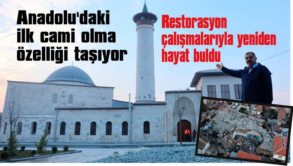 Habibi Neccar Cami, restorasyon çalışmalarıyla yeniden hayat buldu