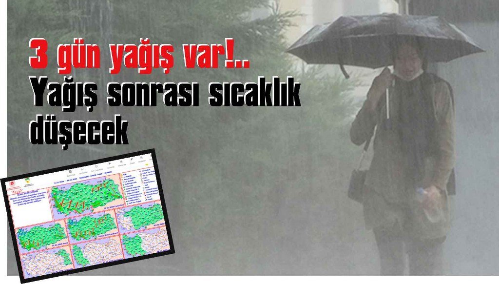 Yağışlar devam edecek