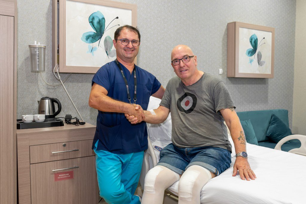 İngiliz hasta Fethiye'de sağlığına kavuştu