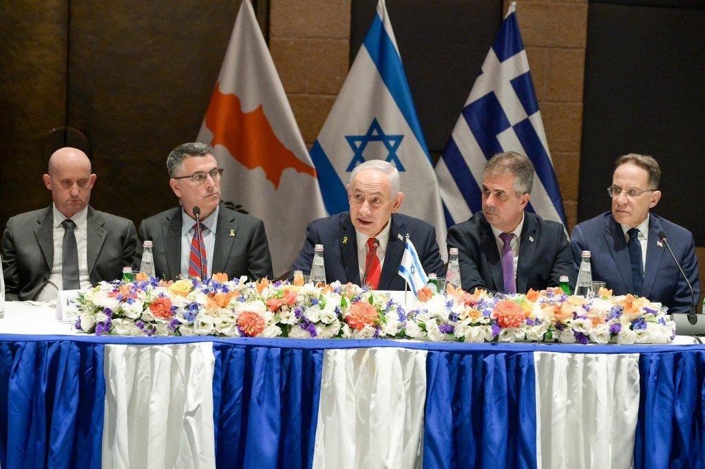 İsrail, Yunanistan ve GKRY arasında üçlü zirve