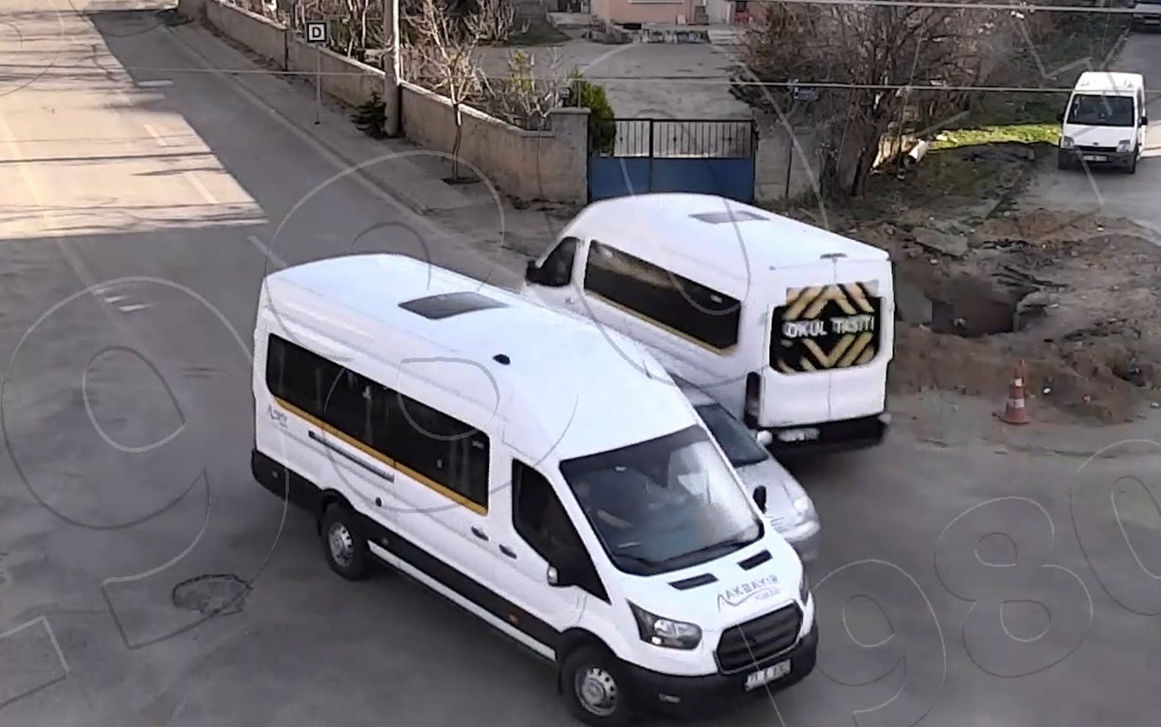 trafik kazaları kameralara yansıdı