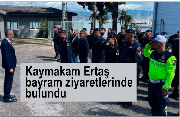 Kaymakam Ertaş, “Bayram gününde hüzün yaşamayalım”