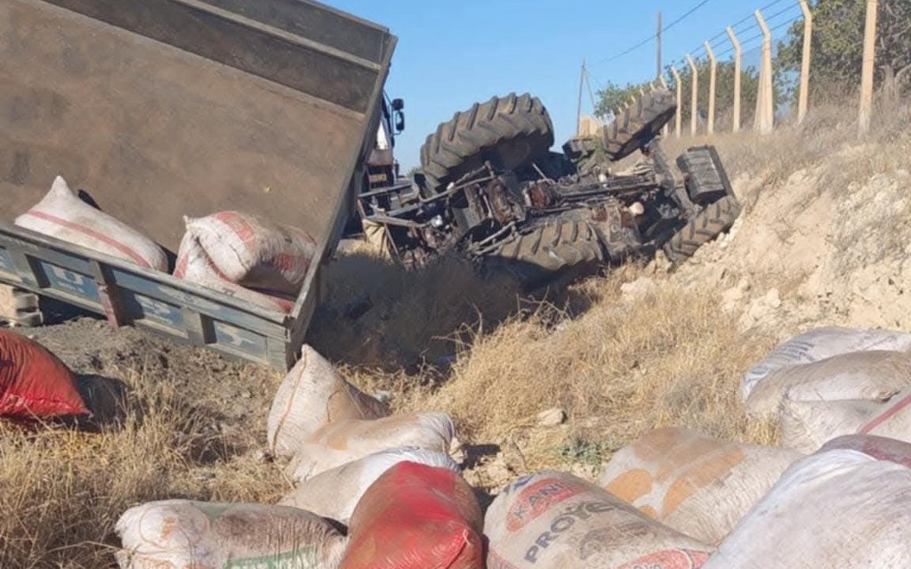 2 ayrı traktör kazası: 1 ölü, 5 yaralı