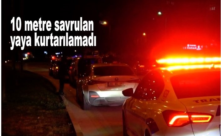 Yolun karşısına geçmeye çalışan yaşlı adam otomobilin çarpması sonucu öldü