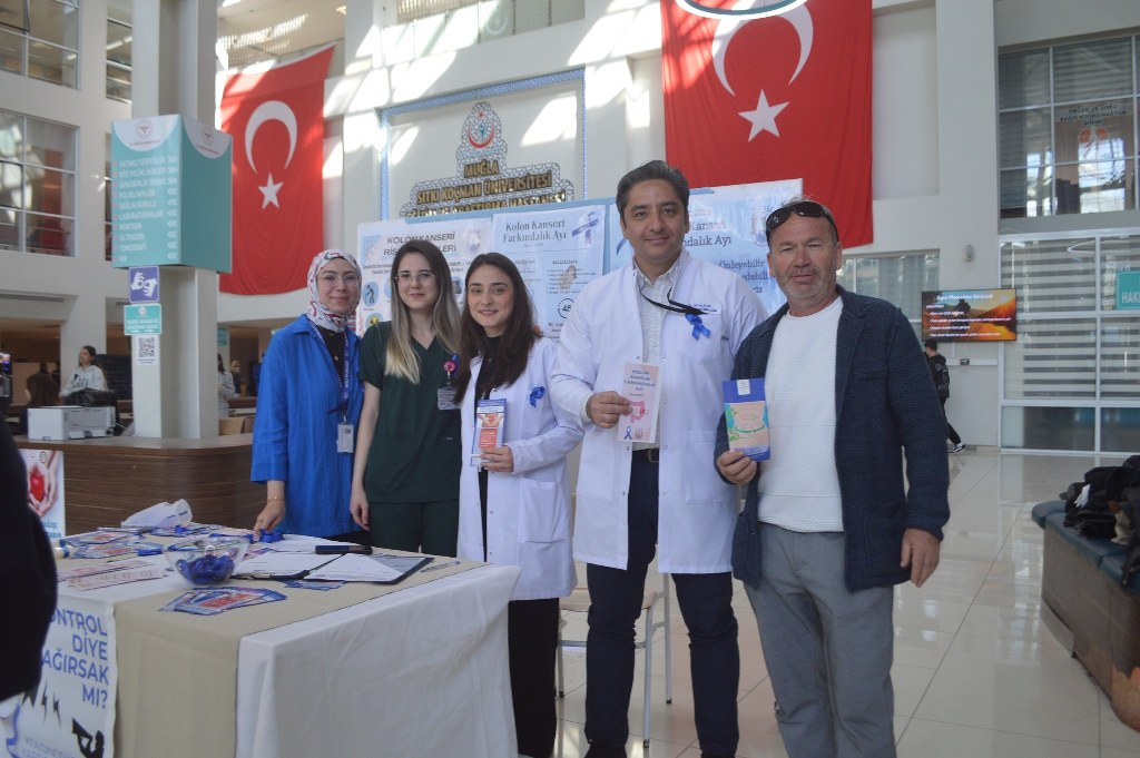 Kolon kanseri farkındalık ayı etkinliği gerçekleştirildi
