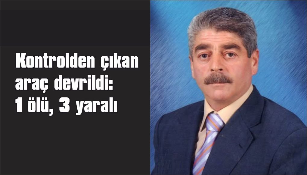 Kontrolden çıkan otomobil takla attı: 1 yaralı