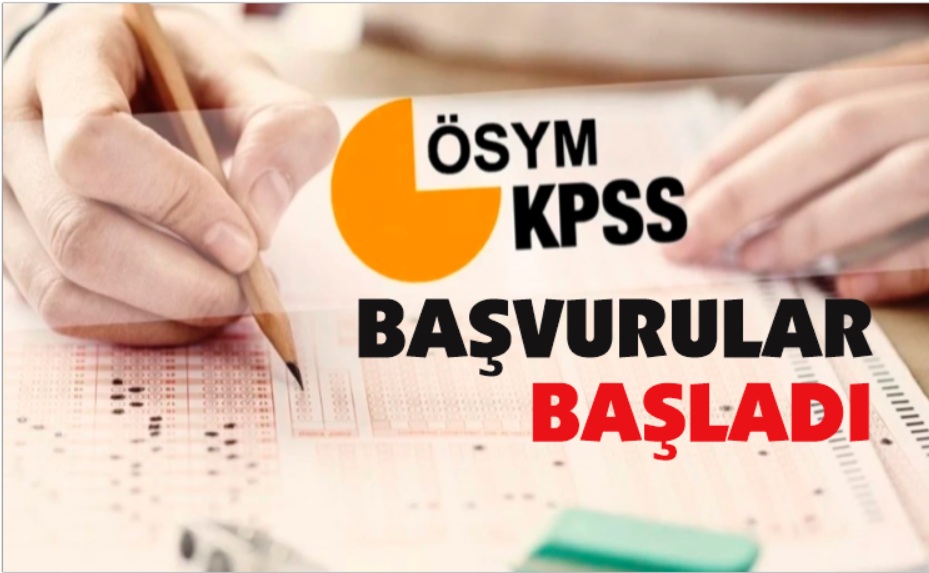 2025 KPSS başvuruları başladı