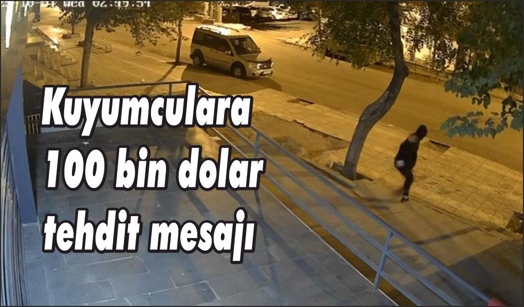 Kuyumculara silahlı saldırı: 100 bin dolar istediler