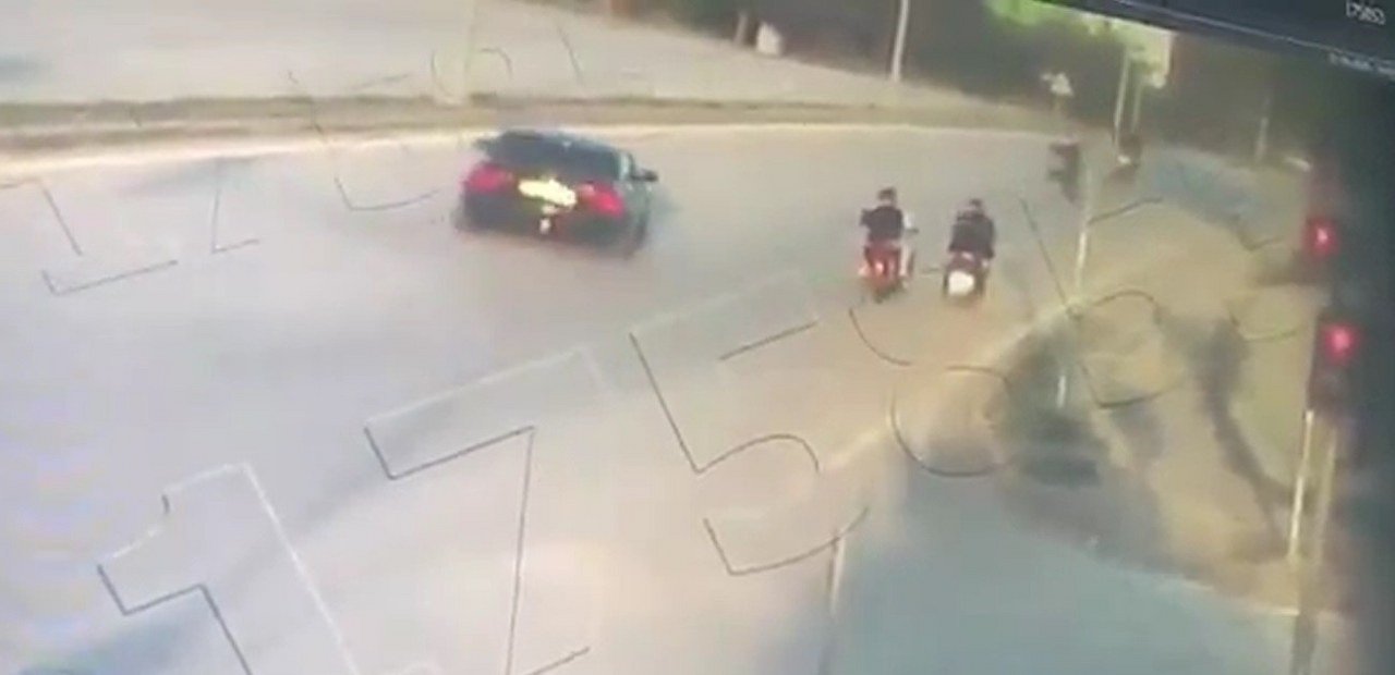 Trafik magandasına 96 bin TL ceza yazıldı