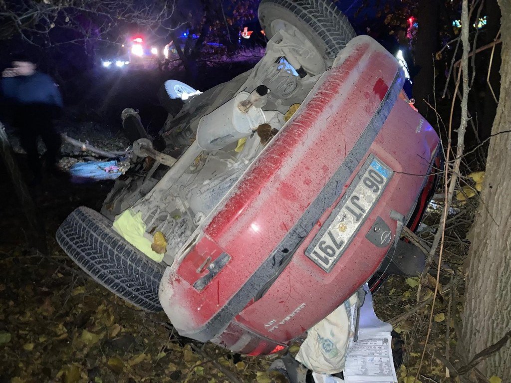  Kontrolden çıkan otomobil kayısı bahçesine uçtu: 1 yaralı