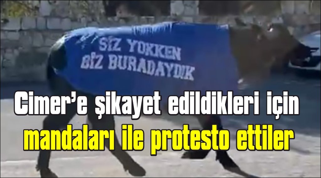 Mandalı protesto: Okul sahibinden dikkat çeken tepki