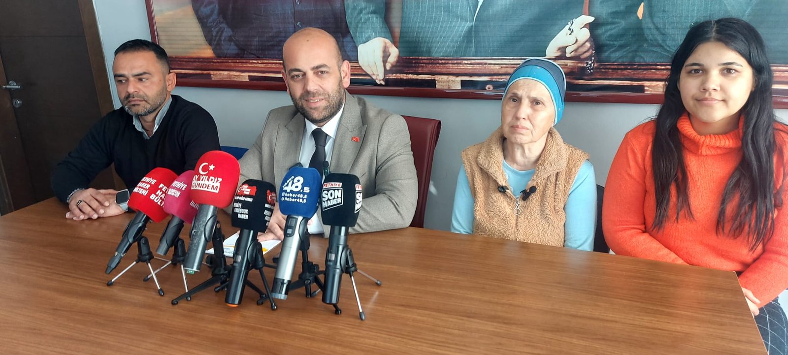 “Ölmek istemiyorum, beni kurtarın” diyen annenin imdadına MHP Fethiye ilçe yetişti