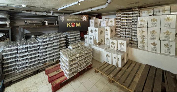 Muğla’da kaçak ve sahte içki operasyonu: 3 şüpheli yakalandı