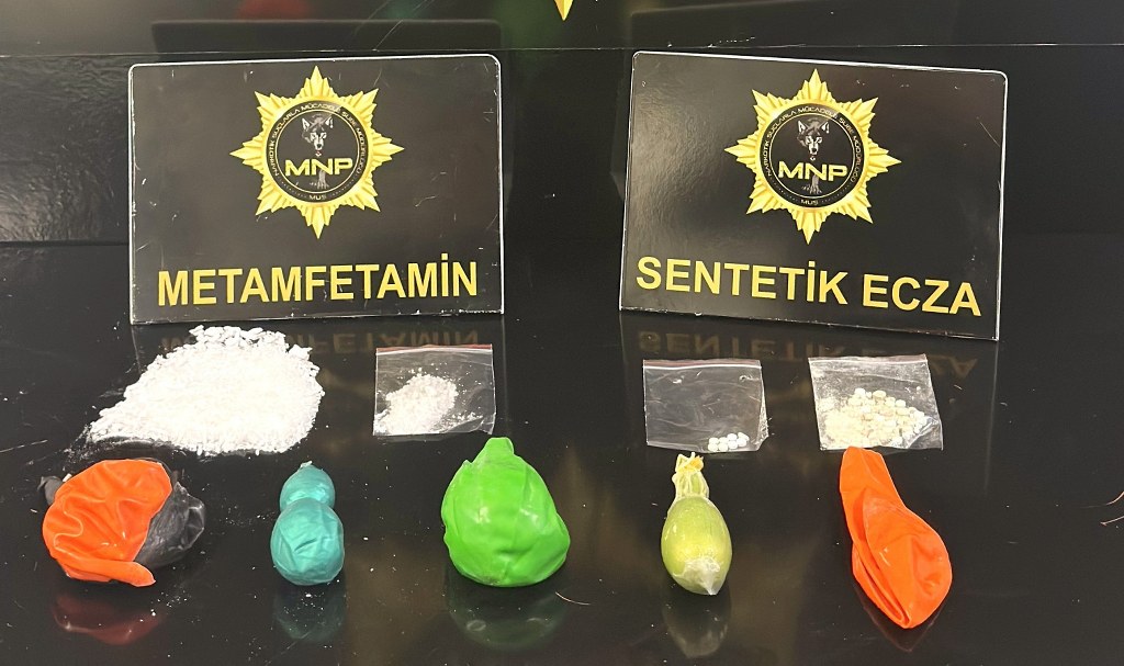 Otobüste uyuşturucu sevkiyatına Muş polisi engel oldu