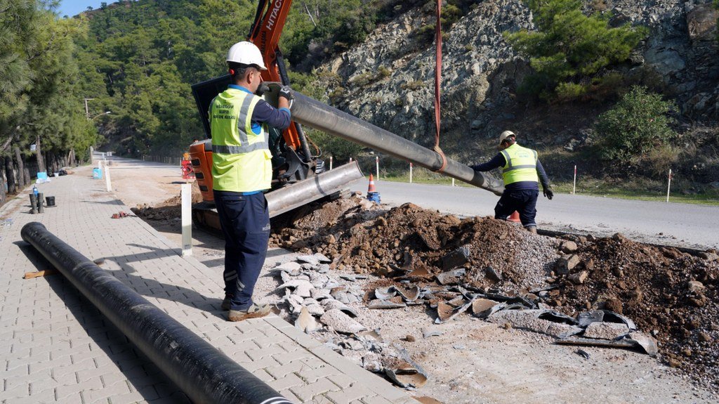 MUSKİ’den Marmaris’e kesintisiz su çalışması