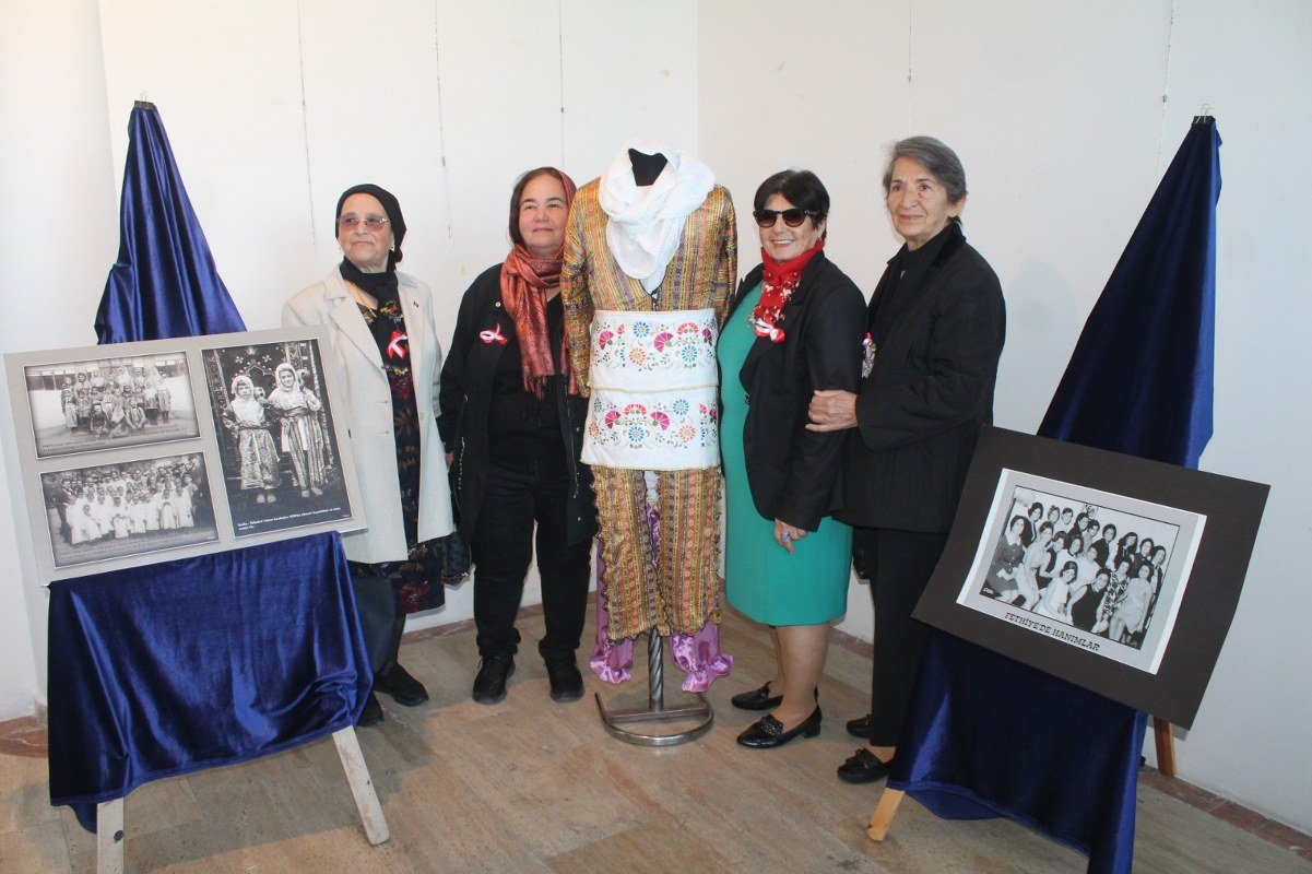 Fethiye kadınları nostalji sergisi açıldı