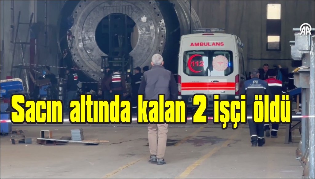 OSB'de iş kazasında 2 işçi hayatını kaybetti